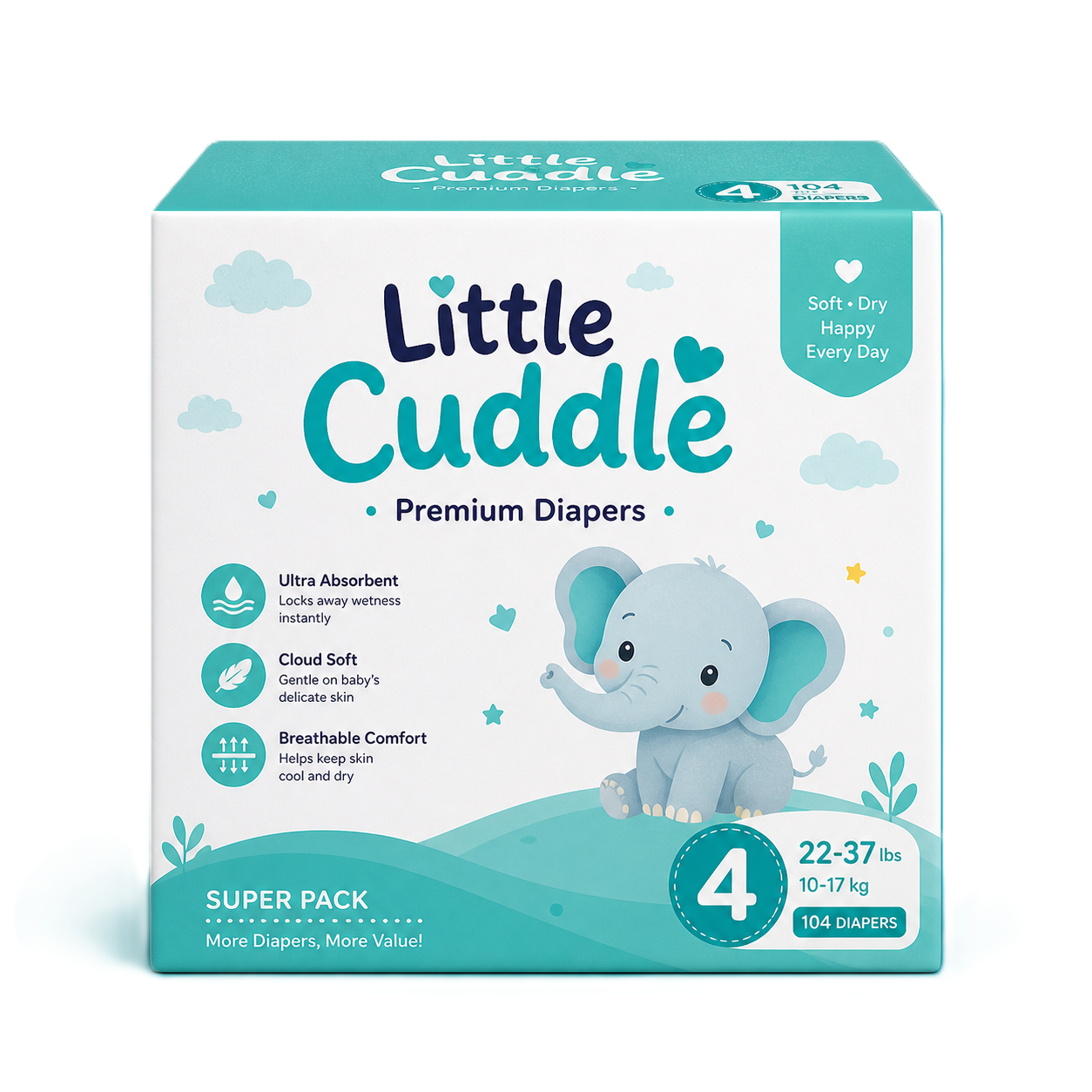 Pampers Baby BDry S4 Super 1/92