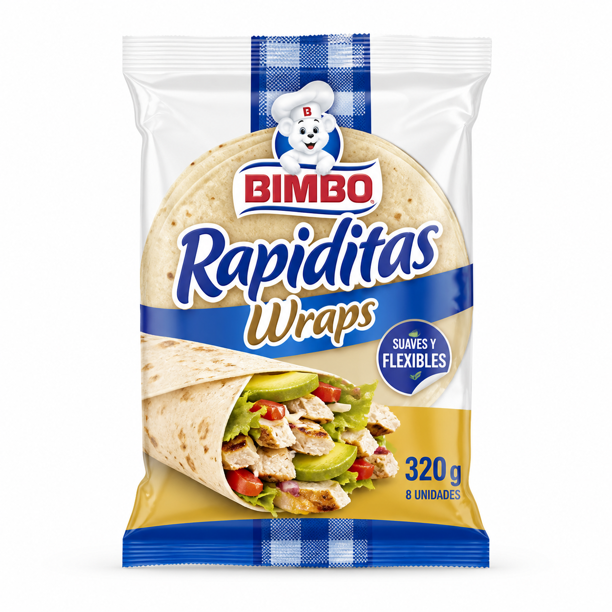 Tortilla Rapiditas Wraps 320g