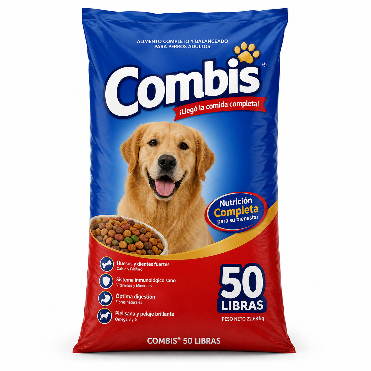 Comida P/Perro Combis 50Libras